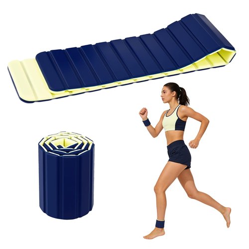 Magnetic wristband, weight-bearing training, adjustable wrist ankle weight band, detachable fitness equipment, small and portble muscle training, 1.1lbs and 2.2lbs (blue&yellow, 2.2LBS)