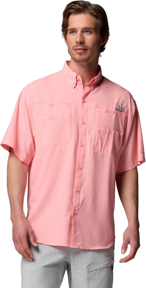 Columbia PFG Tamiami II Short Sleeve Shirt - Lightweight, Quick-Dry Fabric | Perfect for Fishing