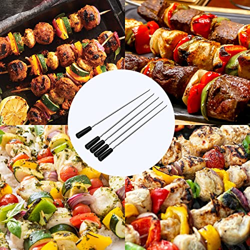 Skyflame Electric BBQ Skewers Set with 9 Stainless Steel Rotating Kebabs