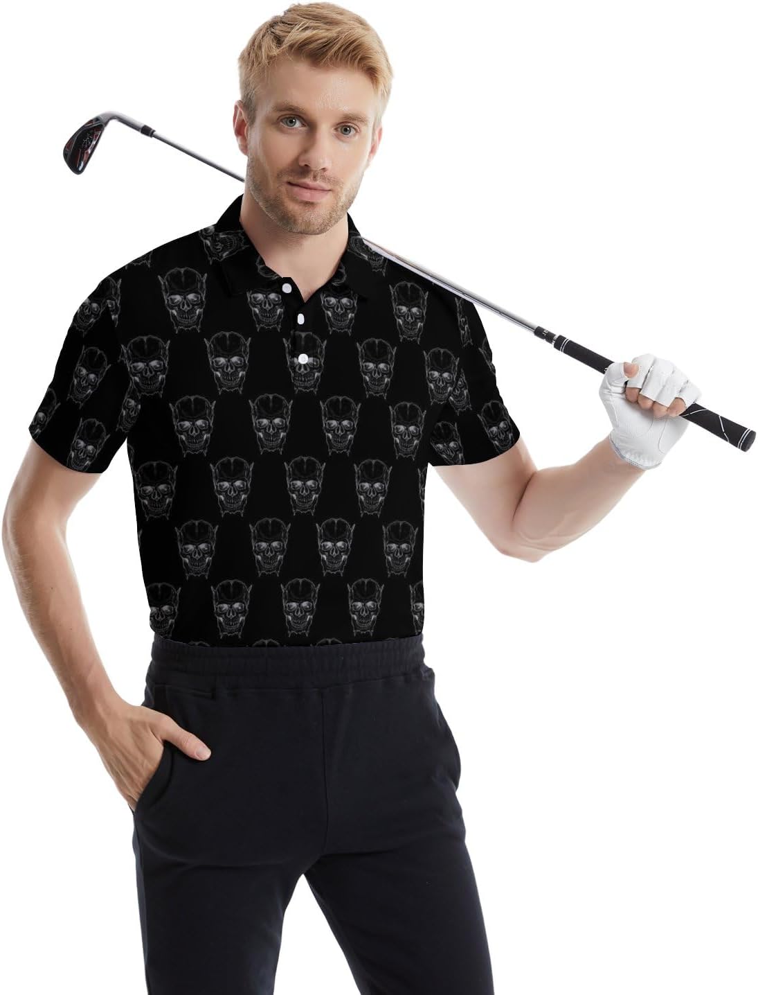 Regine Switzerland Men's Golf Polo Shirts - Short Sleeve, Perfect Gift for Golf Enthusiasts