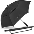 NINEMAX Golf Umbrella - Large 62-Inch Automatic Open Double Canopy | Windproof & Waterproof Design