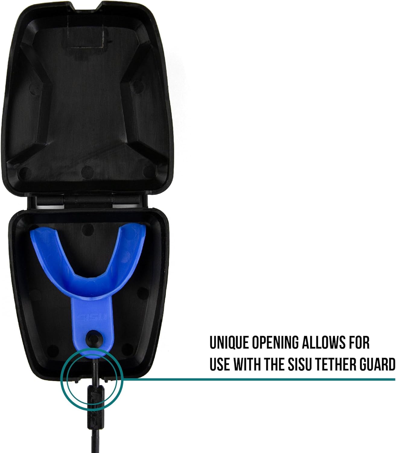 SISU Mouthguard Case - Durable & Lightweight Design - Fits Aero, Max, Junior & Tether Models