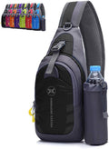 Peicees Crossbody Sling Backpack - Versatile Travel & Gym Daypack for Men & Women