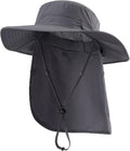 Home Prefer UPF 50+ Sun Hat - Wide Brim Fishing Hat with Neck Flap for Ultimate UV Protection