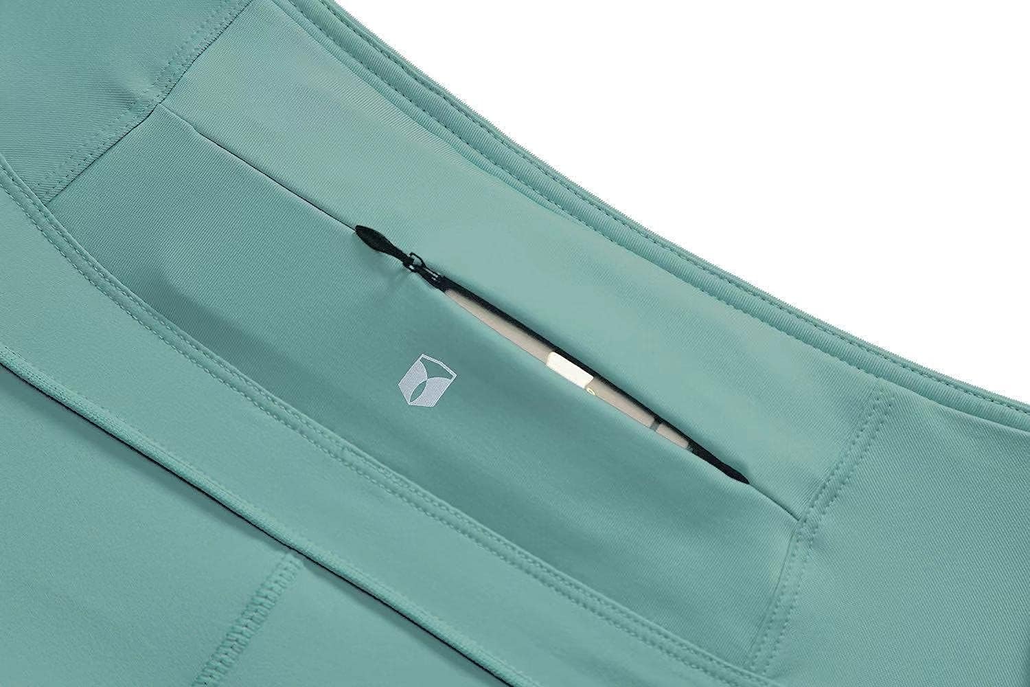 Tough Mode Women's Lightweight 3" Running Shorts - Breathable Mesh Liner & Zip Pocket