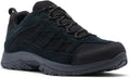 Columbia Men's Crestwood Waterproof Hiking Boots - Durable, Lightweight, All-Weather Comfort
