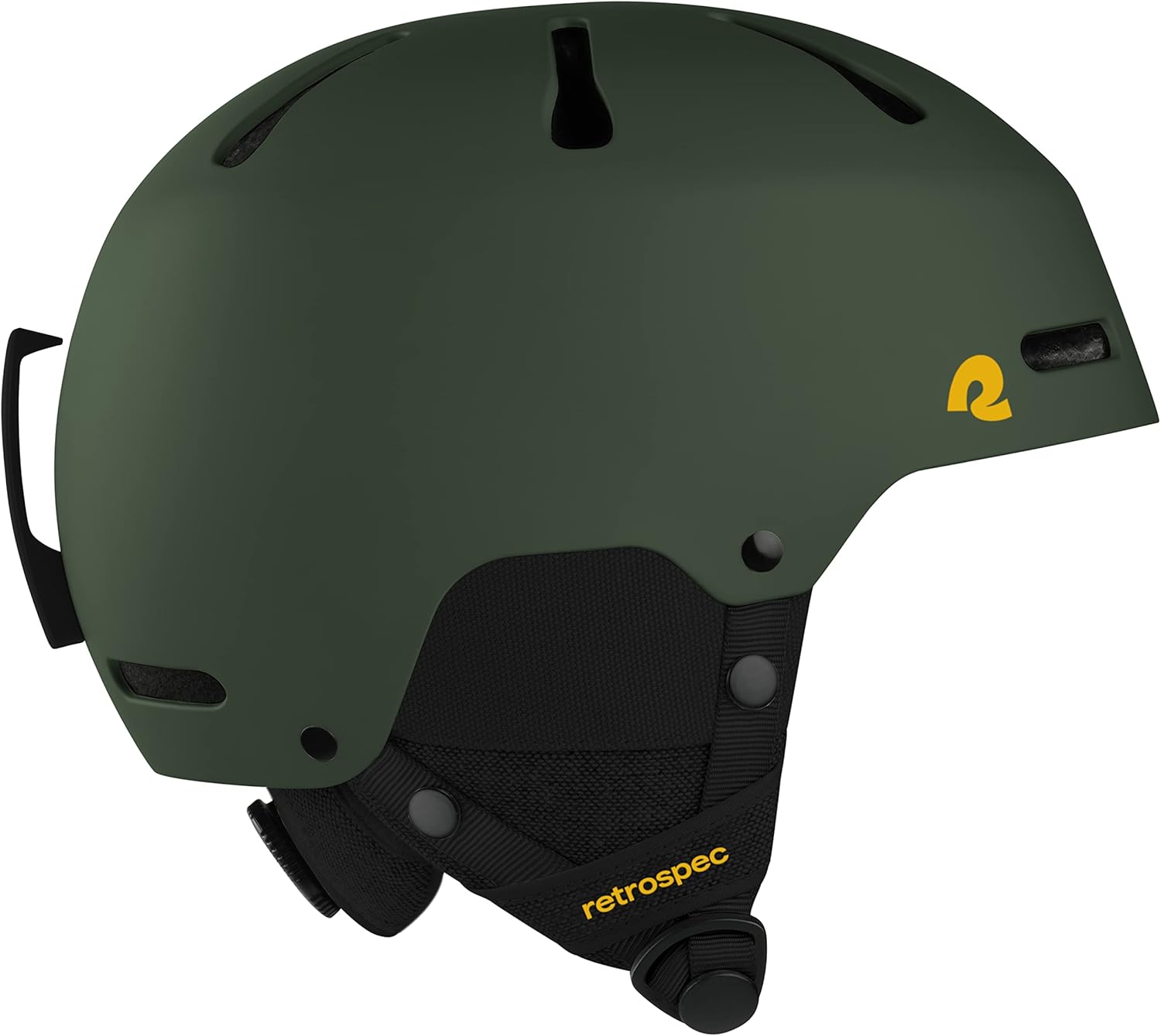 Retrospec Comstock Ski Helmet - Adjustable Snowboard Helmet for Adults & Youth | Breathable Vents & Protective Shell