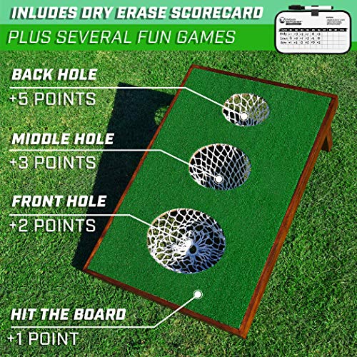 GoSports BattleChip Golf Game Set with Targets, Foam Balls & Carrying Case