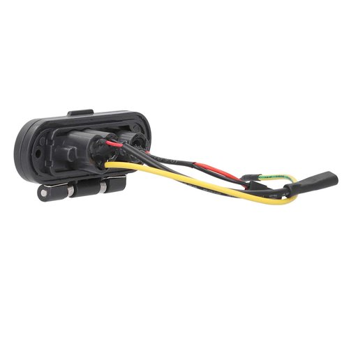 Electric Scooter Charging Connector, Dust-Proof Replacement Part Scooter Charging Port Assembly Durable for Urban Commuters, Travelers, Daily Riders