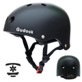 Gudook Skateboard Bicycle Helmet - Adult/Youth/Kids Skate Helmets for Multi-Sports Cycling Roller Skate Inline Skating BMX Commuting Adjustable Bike Helmet (Medium(54-57cm))