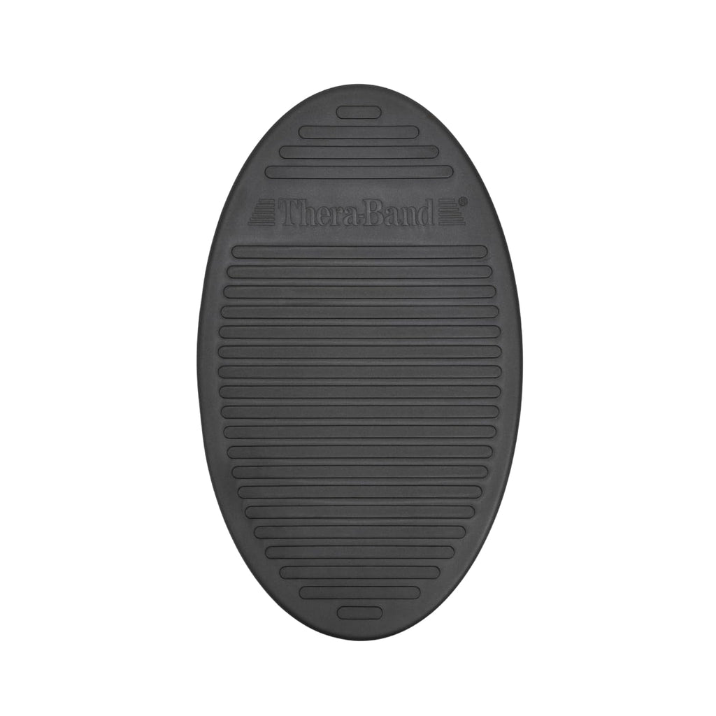 TheraBand Stability Trainer Pad - Advanced Level Black Foam Balance Pad for Core Strength & Therapy