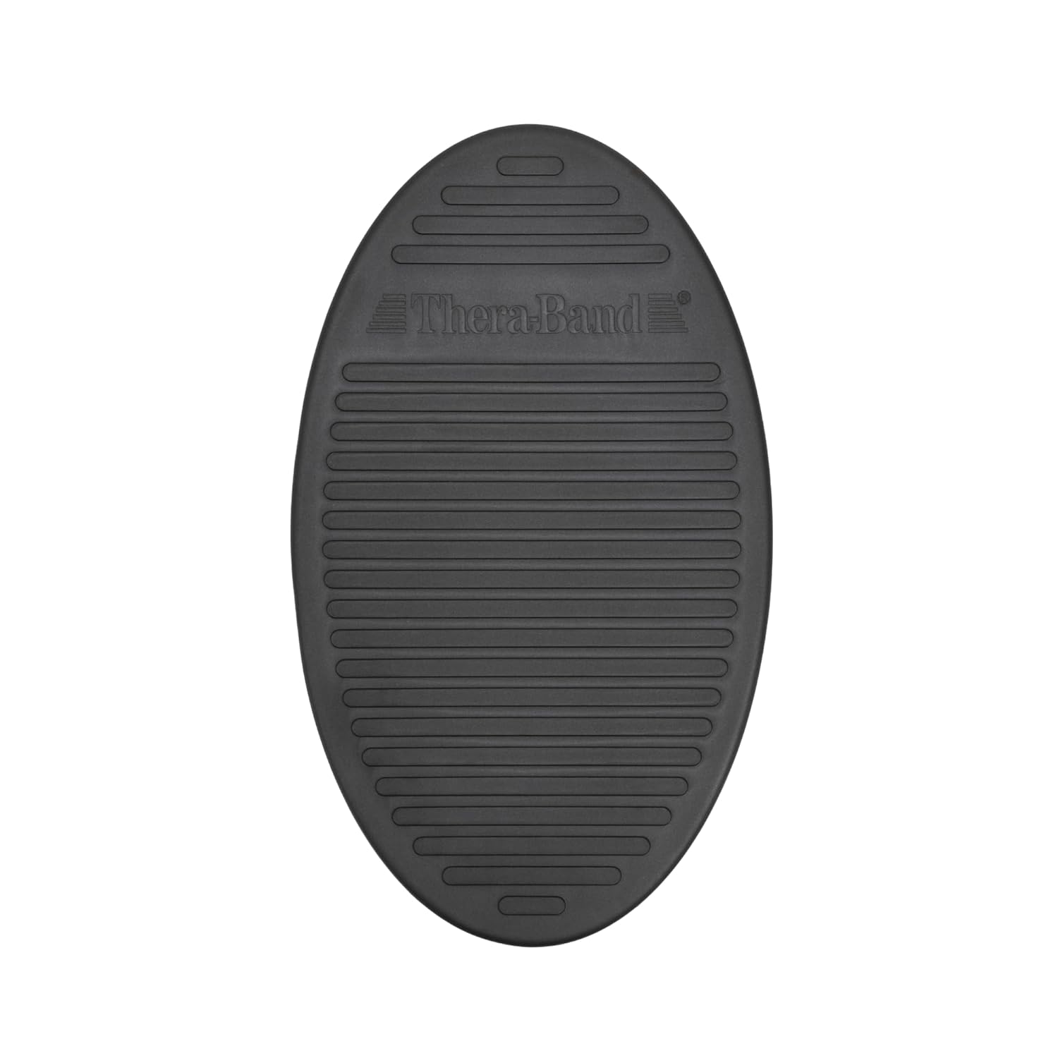 TheraBand Stability Trainer Pad - Advanced Level Black Foam Balance Pad for Core Strength & Therapy