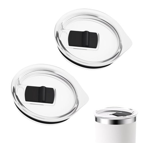 2Pack Compatible with MiiR Lid,Replacement Tumbler Lid Compatible with MiiR 12oz/16oz/20oz/24oz Stainless Steel Tumbler,Leak-Proof,BPA-Free.(Not a Magnetic Lid)