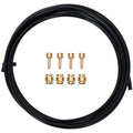 YBEKI 2500mm Kevlar Teflon Hydraulic Disc Brake Hose Kit with Brass Fittings – Compatible with Shimano BH59/BH90, SRAM, Magura