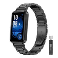 NOOETAH Stainless Steel Wristbands Replacement Strap Compatible for Band 9/Band 8 (Black)