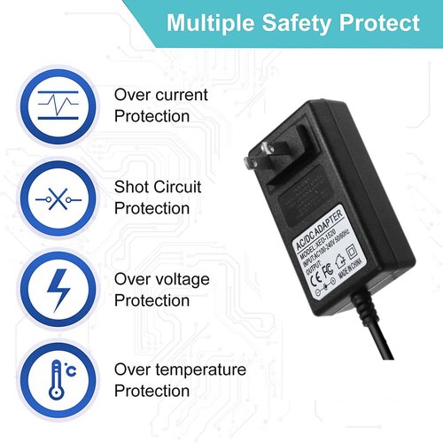 12V Electric Drill Battery Charger Power Adapter Cord Compatible for GardenJoy,APLMAN,jar-owl,DD dedeo,Aokia, HUYOSEN,Inspiritech,V VONTOX,COMOWARE (for 12V Battery Models Only)