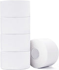 ADMITRY Athletic Tape - Strong White Sports Tape with No Sticky Residue | 5 Pack for Gymnastics, Boxing, and More