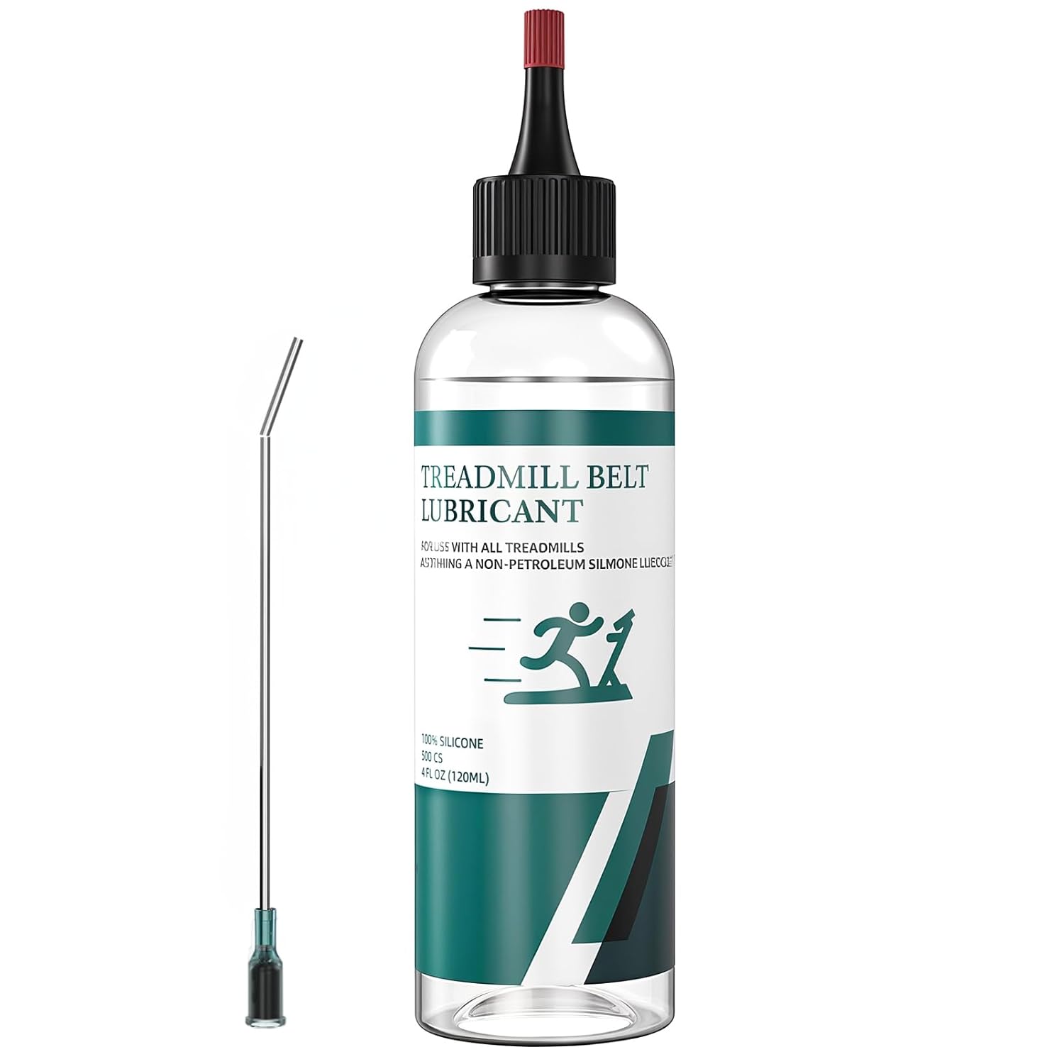 Skiennix Treadmill Belt Lubricant - 100% Silicone, High-Temperature Resistant, 4 Ounce with Application Tubes