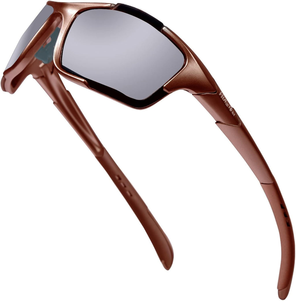Skiennix Polarized Sports Sunglasses - Unisex Design for Running & Golf | Lightweight & Durable
