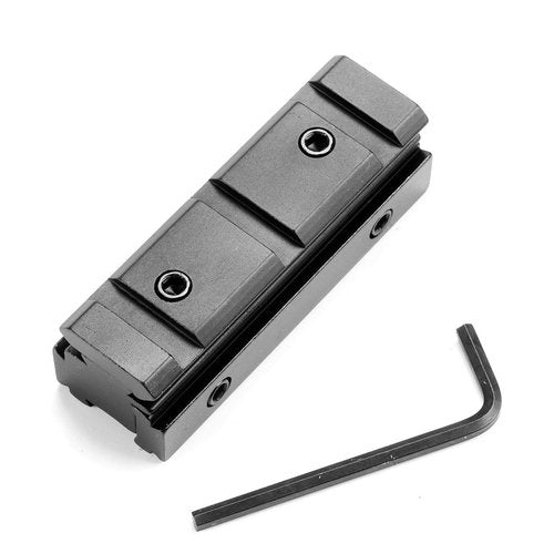 MIZUGIWA 11MM Dovetail - 20MM Scope Rail Converter Adapter for Telescope