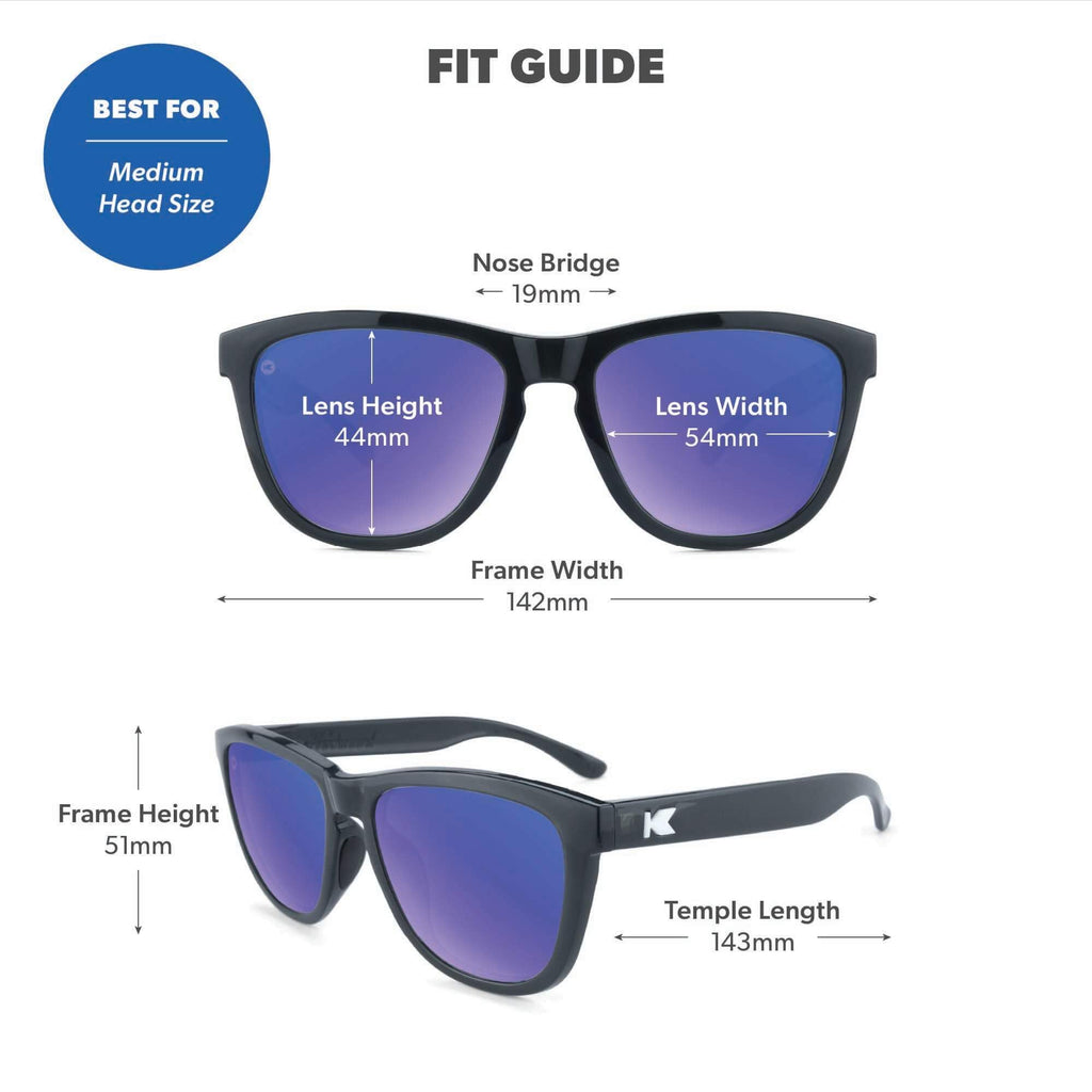 Knockaround Premiums Polarized Sunglasses for Men & Women - UV400 Protection