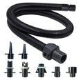 ZAFIED Paddle Board Pump Adapter Hose, Universal Sup Pump Adaptor Hose with 7 Air Valve Nozzles Fits for Most Sup Pump, Swivel Threaded Connector, Inner Diameter 0.9inch