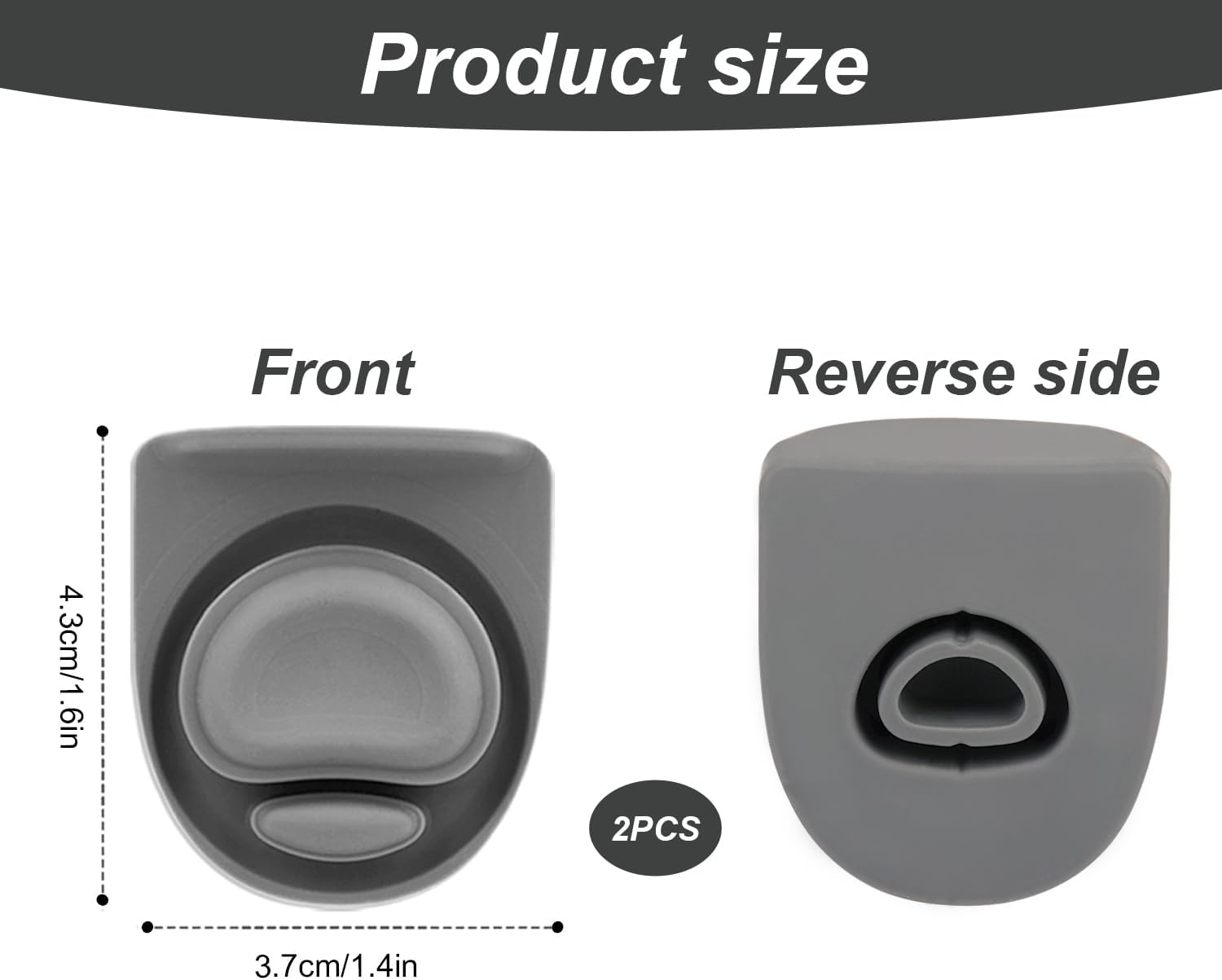 Owala Replacement Stopper - Leak Proof Silicone Lid for 24oz & 32oz Water Bottles | 2-Pack