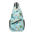 BCQJNB Sea Turtle Beach Cute Sling Backpack Crossbody Shoulder Bag Travel Hiking Daypack Gifts