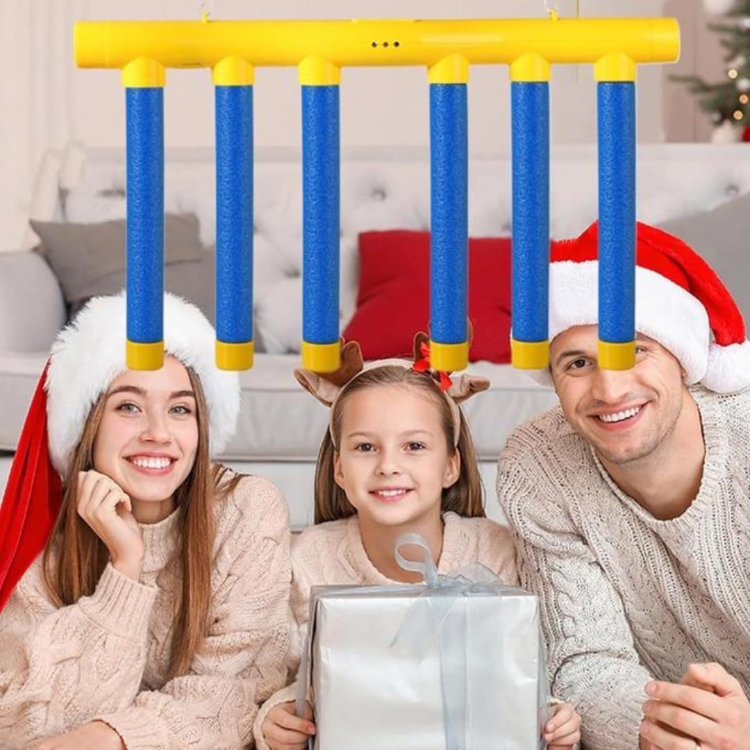 Reaction Time Training Toy -Hand Speed Game Falling Sticks Challenge, Hand Eye Coordination Game for Kids and Adults (Yellow) 1