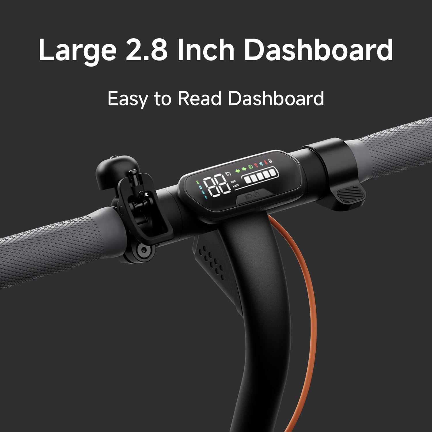 Segway Ninebot E2 Plus II Electric Scooter - 15.5–20 MPH, Long Range, Foldable Design, UL Certified