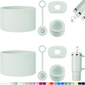 HYZ Silicone Spill Proof Stopper Set - 8 Piece Accessories for Stanley H2.0 Tumblers | Mist Color
