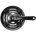 Shimano 6/7/8 Crankset 170mm/175mm 24/34/42 & 28/38/48