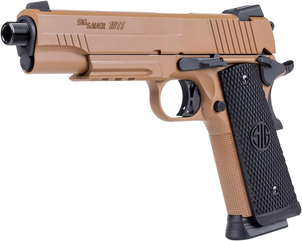 Sig Sauer 1911 Emperor Scorpion Air Pistol - 4.5mm CO2-Powered Semi-Auto with 17rd Magazine
