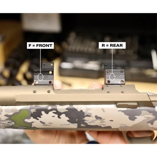 Browning Magazines & Sights X-Lock Integrated Scope Rings - 30mm Matte, .600in High 12512, Multi, One Size