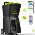 PUSUN Tennis Ball Machine, Tennis Ball Launcher with App/Remote/iWatch Control, Max Speed of 75Mph, 1.8-8s/Ball, Multiple Training Modes(AI Drill/Programming/Random/Vary Speed) 4-6Hrs Battery Life