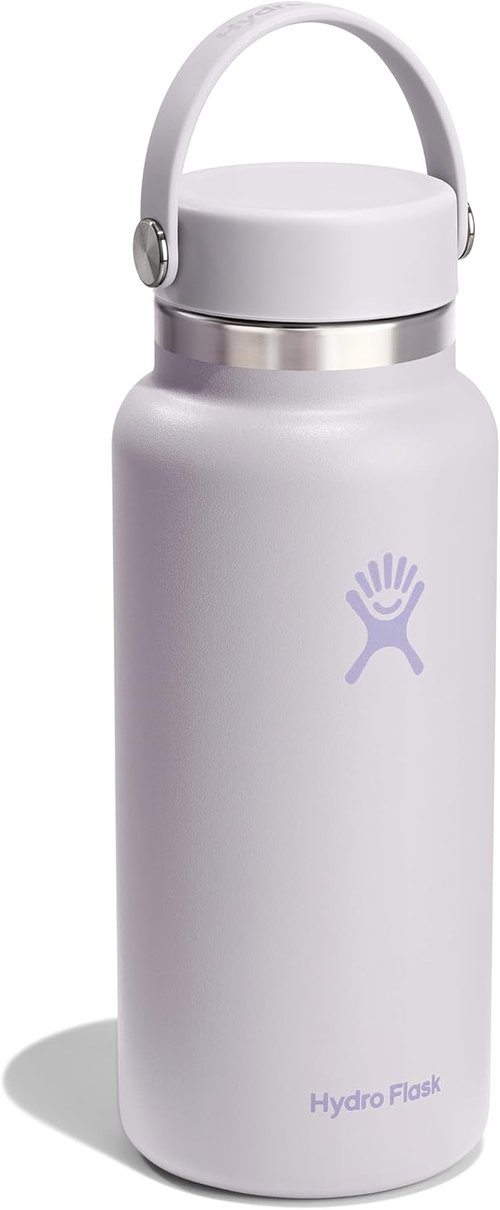 Hydro Flask Water Bottle - Insulated Stainless Steel | 32 Oz Cloud Pink - Leakproof & Refillable