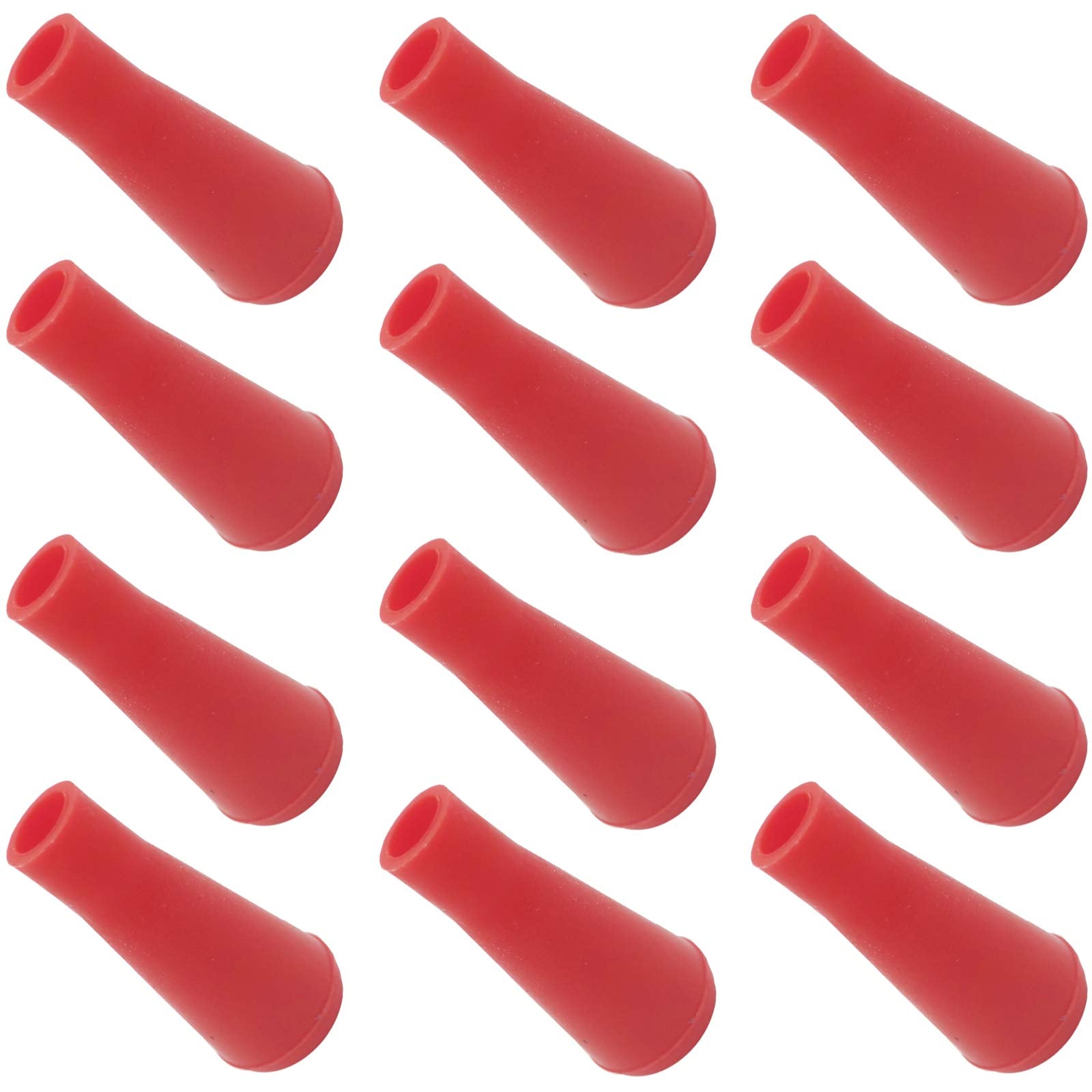 TIHOOD 12PCS Soft Rubber Arrowheads Archery Hunting Game Practice Safety Arrow Tips