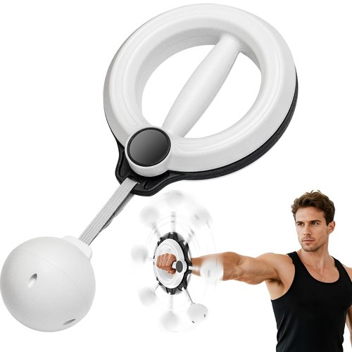 Rocalt Arm and Shoulder Workout Equipment for Men and Women, 360° Hand-Crank Forearm Trainer, Shoulder and Chest Exercise Equipment, Home Fitness Equipment and Gym Workouts