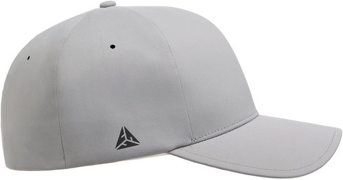 Flexfit Men's Delta Seamless Baseball Cap - Silver | Comfortable Fit, Large-X-Large Size