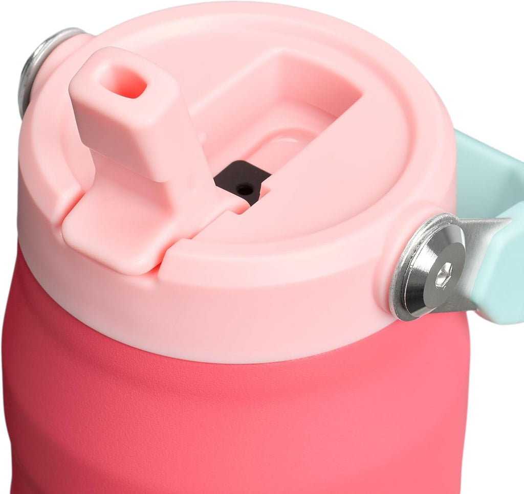 Stanley IceFlow 2.0 Water Bottle - 24 oz Insulated Stainless Steel | Lightweight, Leak Resistant, BPA-Free | Watermelon