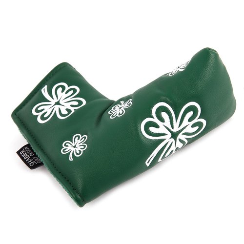 SHABIER Golf Putter Cover Shamrock Design Headcover for Blade Golf Putter Head Cover