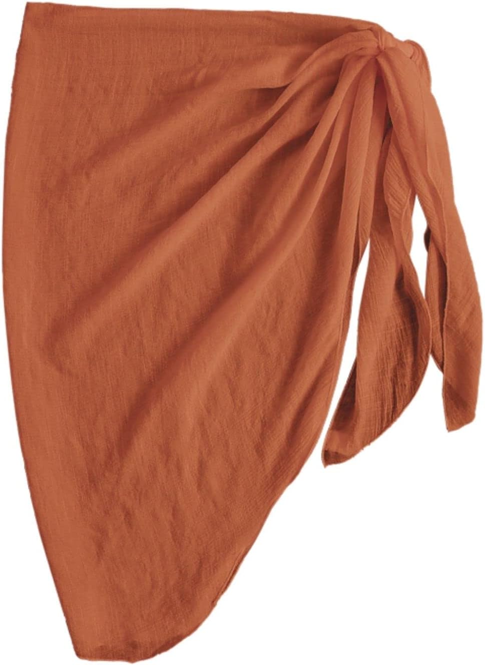 ZAFUL Women's Sheer Sarong Coverup - Lightweight Chiffon Beach Wrap for Swimwear