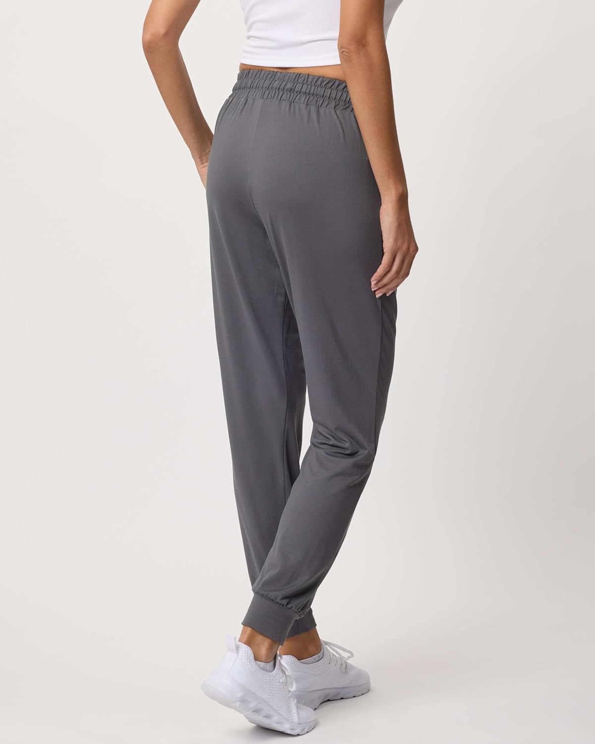 Real Essentials Women's Lounge Joggers - 3 Pack Sweatpants with Pockets for Yoga & Running | Plus Size Available