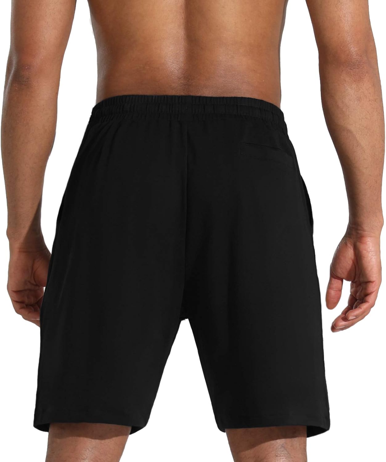 Skiennix Men's Lounge Shorts - Loose-Fit Jersey with Deep Pockets for Running & Training