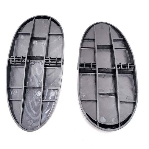 Set of 2Pcs Rowing Machine Foot Pedals Gym Accessory Replacements Good Performance for Indoor Rower 11.8x5inch Textured Surface