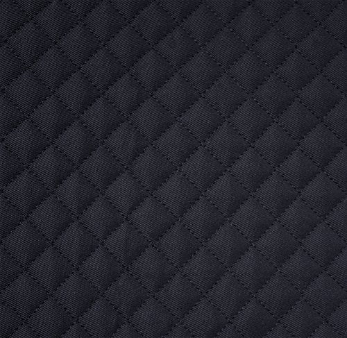 Equine Comfort Thermoregulating Western Saddle Pad - Black, Contoured Fit, Washable, Shock & Therapy Support with Memory Foam Shims