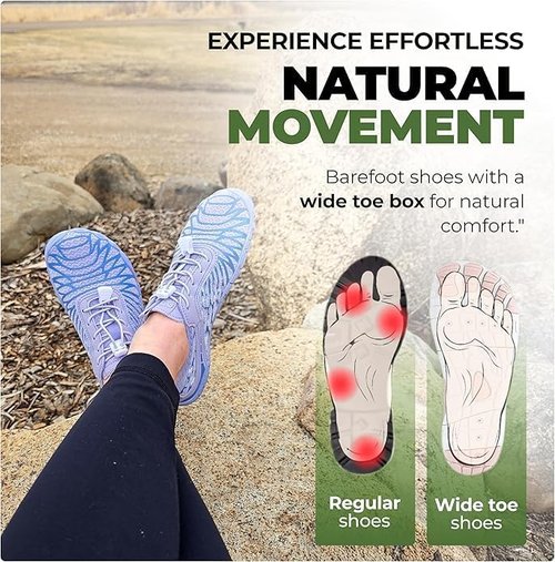 Hike Footwear | Signature Non-Slip Breathable Barefoot Shoes for Men & Women - Lightweight Daily Walking Shoes