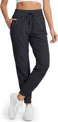 MAGCOMSEN Women's Hiking Pants - Lightweight Quick-Dry Athletic Joggers with Pockets for Outdoor Travel