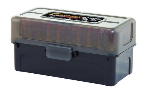 Caldwell .223/.204 Ammo Box with Removable Lid and Strong Construction for Outdoor, Range, Shooting, Competition and Reloading, 5 Pack