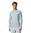 Columbia Men's PFG Uncharted Neps Long Sleeve, Crushed Blue, X-Large